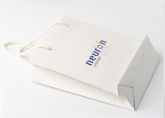 Штейновые хозяйственные сумки ручки бумаги финиша поверхности слоения для упаковки ювелирных изделий