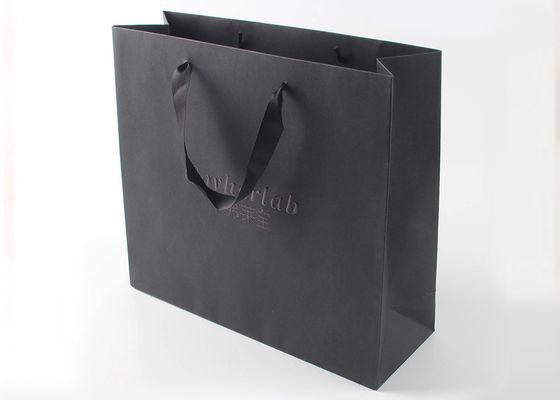 Роскошным хозяйственные сумки напечатанные стилем бумажные Ресиклабле с лентой Гросграйн