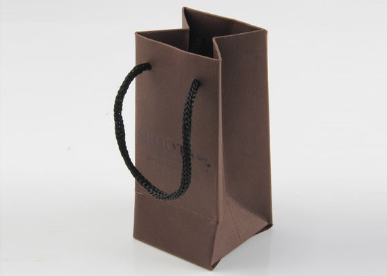 Привлекательная и прочная бумажная бумага Крафт хозяйственных сумок с 100% повторно использованным материалом