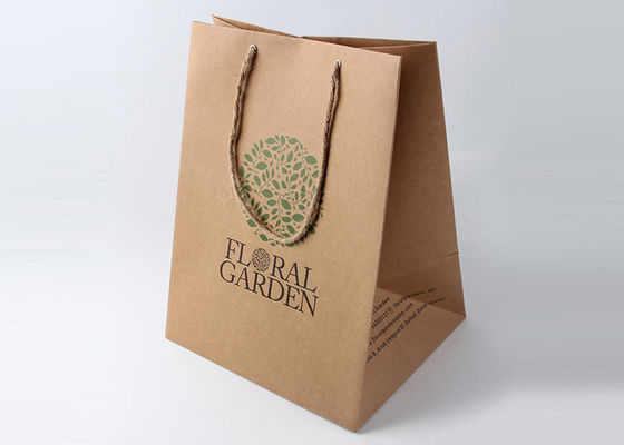 Прочные декоративные изготовленные на заказ розничные хозяйственные сумки, оптовые бумажные мешки Эко дружелюбные
