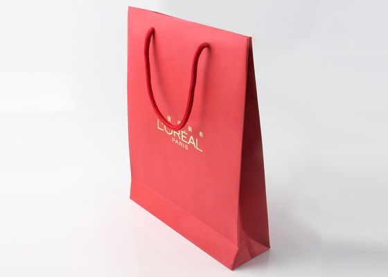 Упаковка подарка сусального золота горячая штемпелюя кладет Мулти ручки в мешки веревочки хлопка цвета