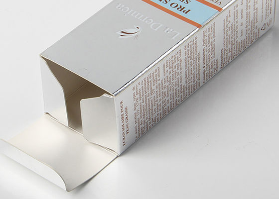 Смажьте лакировать напечатанный упаковывая материал бумаги искусства коробок 200ГСМ для продукта макияжа
