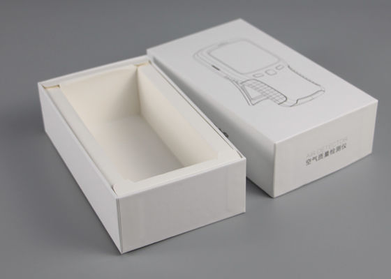 Упаковка напечатанная белой бумагой кладет прокатанную бумагу в коробку 75ГСМ с штейновым финишем