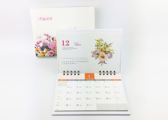 Y / Материал бумаги искусства плановика настольного календаря офиса ландшафта вязки о ежедневный
