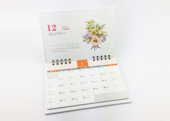 Y / Материал бумаги искусства плановика настольного календаря офиса ландшафта вязки о ежедневный