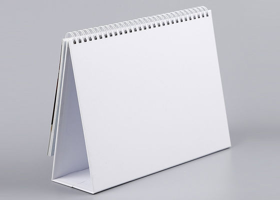 Белый металл ы настольного календаря офиса треугольника - о связывая с держателем ручки