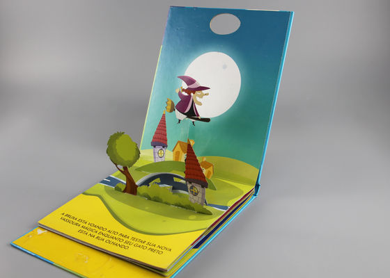 Дети Касебоунд безшовные Биндинг хлопают вверх книги для 6-ти летних детей