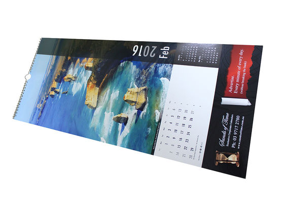Провод календарей стены бумаги с покрытием КПВКД10 - о связывая с печатанием крюка вида