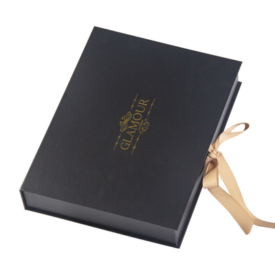 Магнитный складывая картон Leatherette бумажных подарочных коробок роскошный CMYK