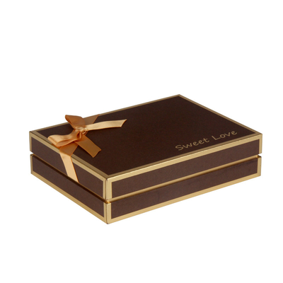 Подарочная коробка бумаги печати 157gsm коробок 4c подарка шоколада FSC упаковывая