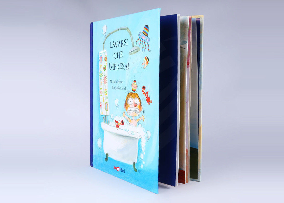 Книги доски серых воспитательных персонализированных детей с слоением лоска