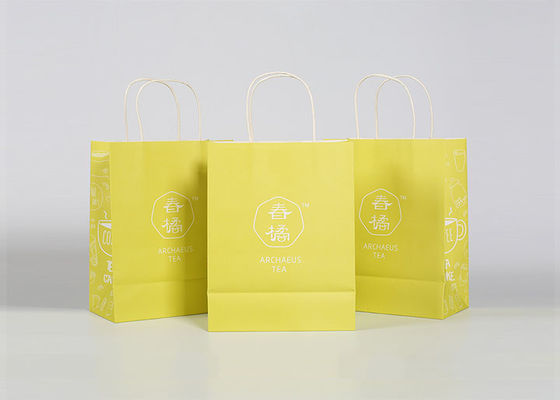 Переплетенная бумага регулирует изготовленные на заказ хозяйственные сумки для упаковки подарка и одежды